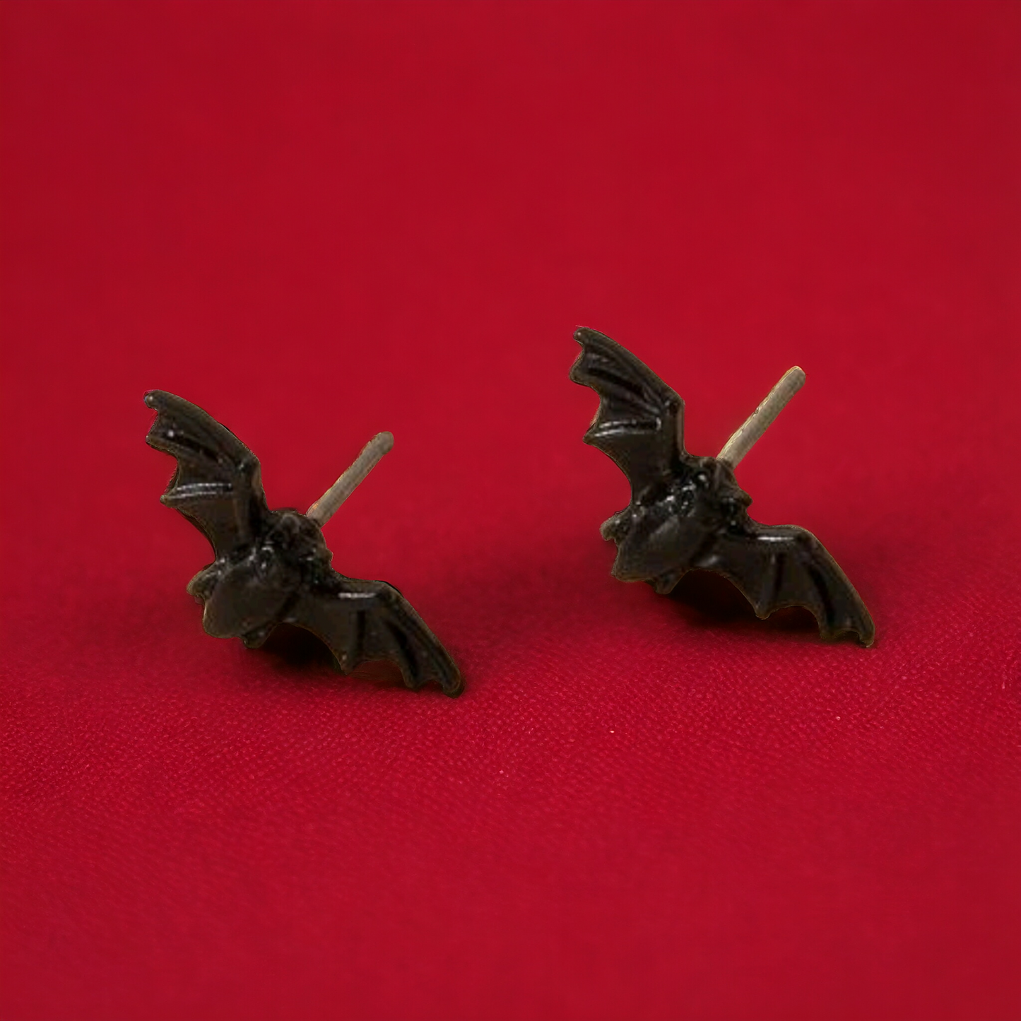 Bat earring studs